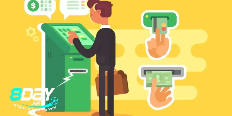 Hướng dẫn cách rút tiền 8Day chi tiết nhất